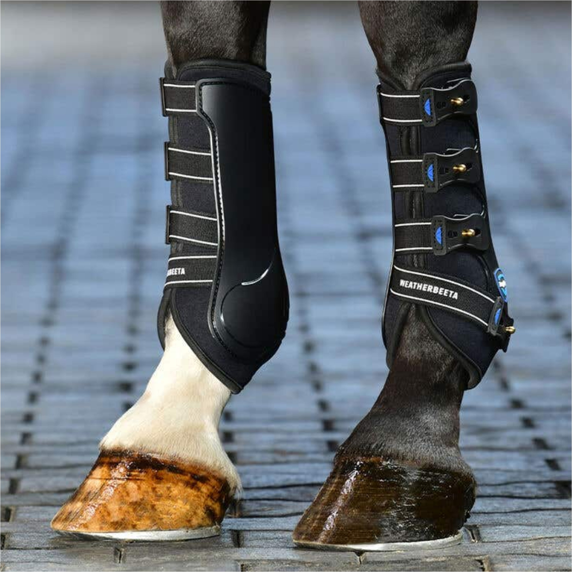 2025 WeatherBeeta Tough-Tec Hard Shell Dressage Boots 1027516 - Black
